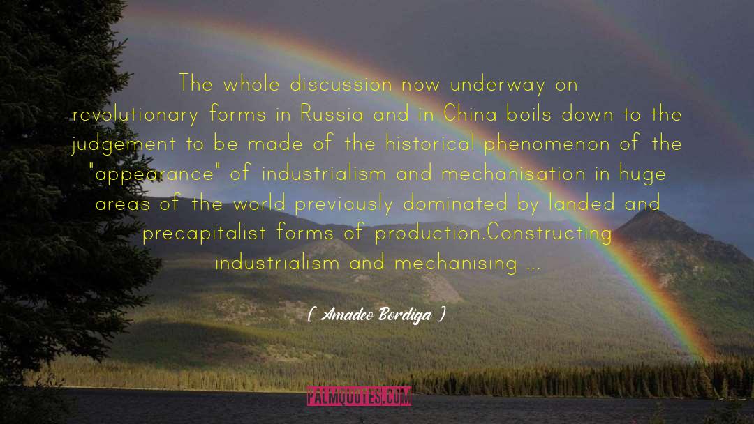 Industrialism quotes by Amadeo Bordiga