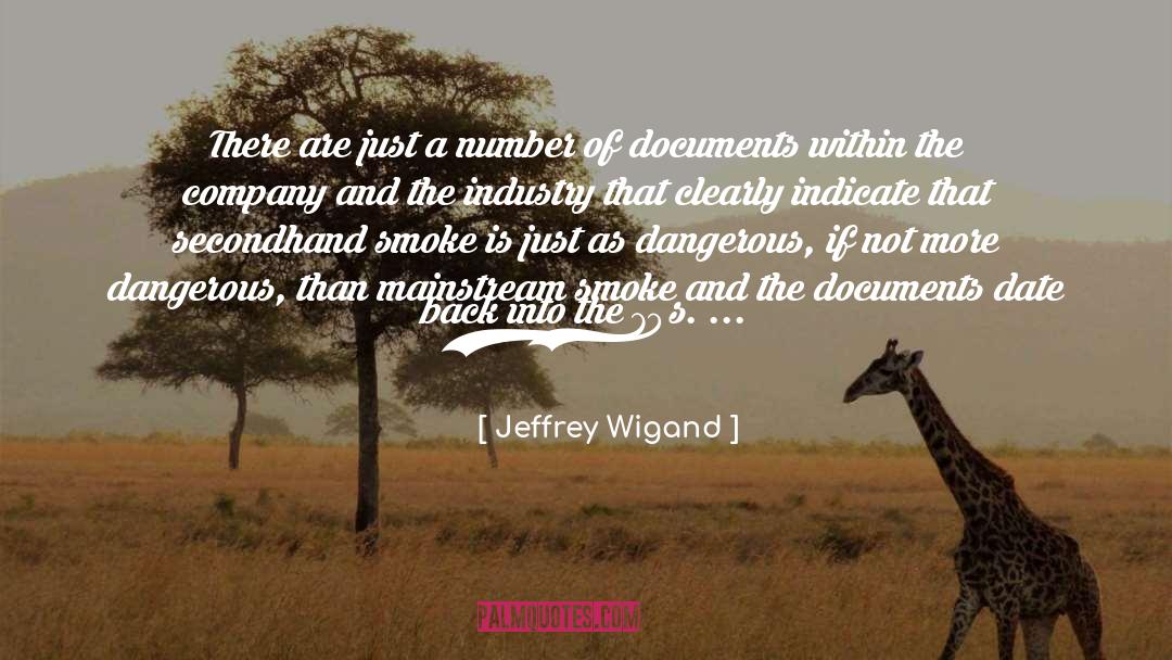 Industry Decline quotes by Jeffrey Wigand