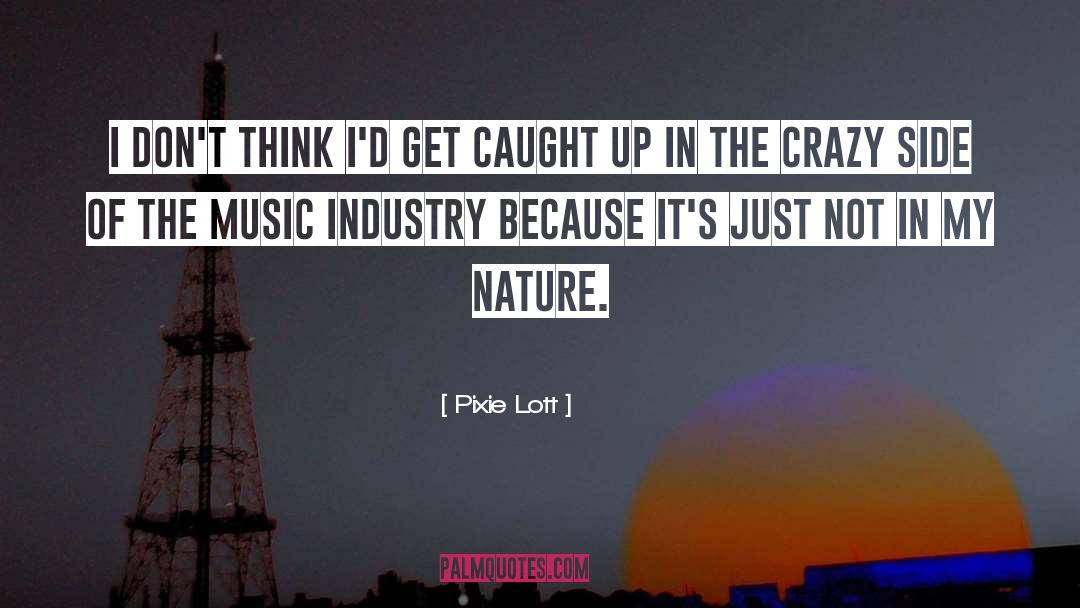 Industry quotes by Pixie Lott