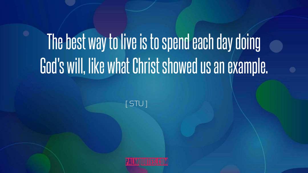 Indwelling Christ quotes by STU