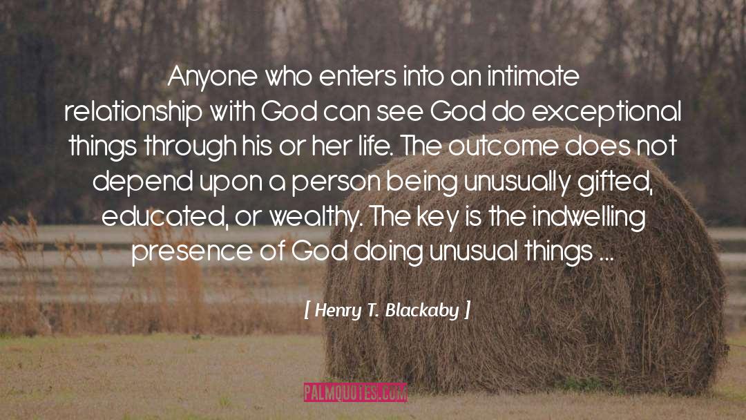 Indwelling quotes by Henry T. Blackaby