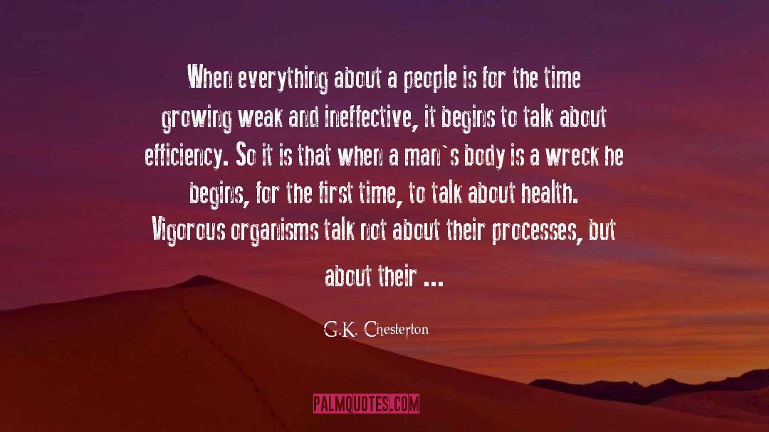 Ineffective quotes by G.K. Chesterton