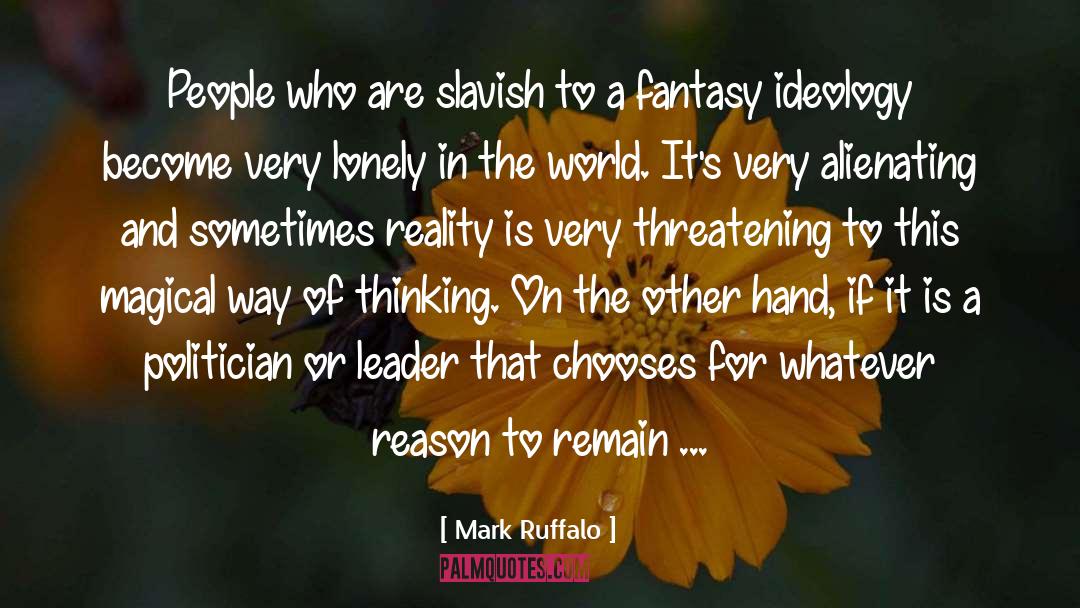 Inequality In The World quotes by Mark Ruffalo