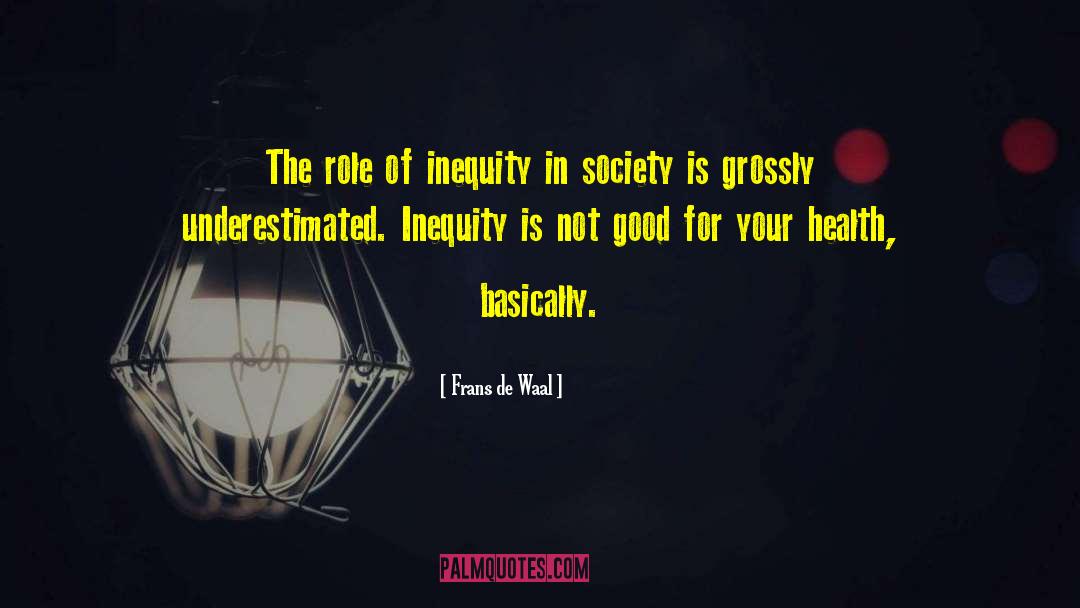 Inequity quotes by Frans De Waal