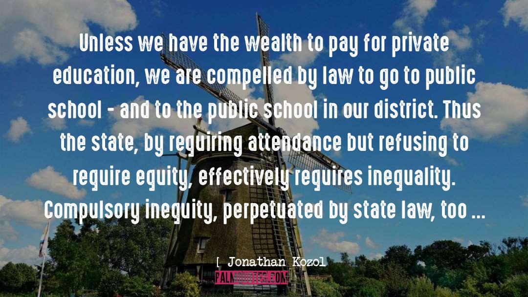 Inequity quotes by Jonathan Kozol