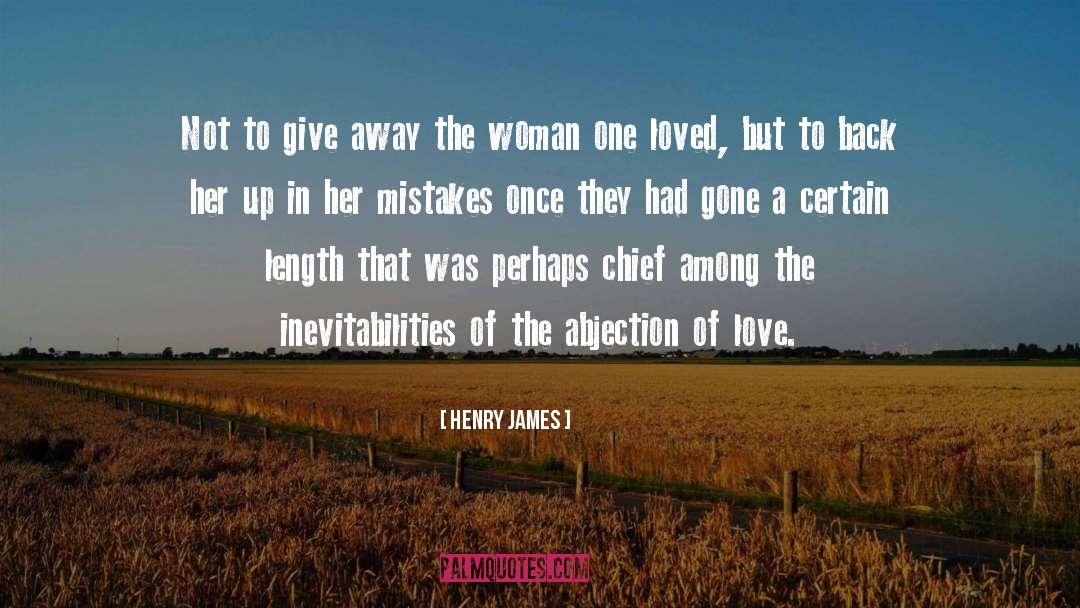 Inevitabilities quotes by Henry James