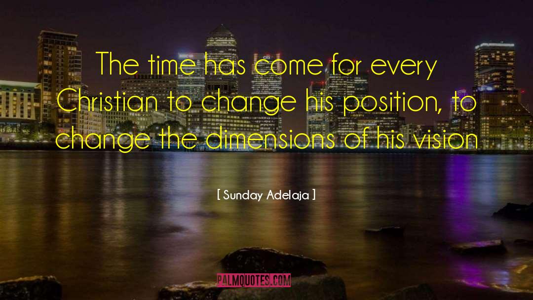 Inevitable Change quotes by Sunday Adelaja