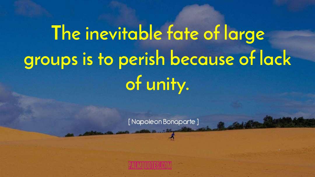 Inevitable Fate quotes by Napoleon Bonaparte