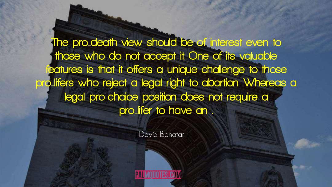 Inevitable Law Of Life quotes by David Benatar