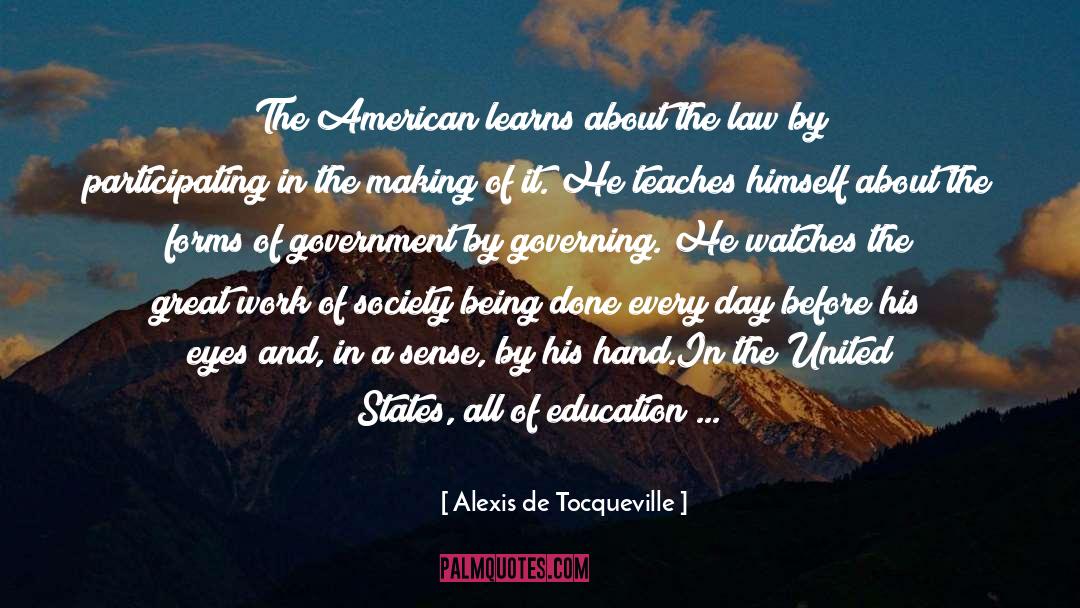 Inevitable Law Of Life quotes by Alexis De Tocqueville