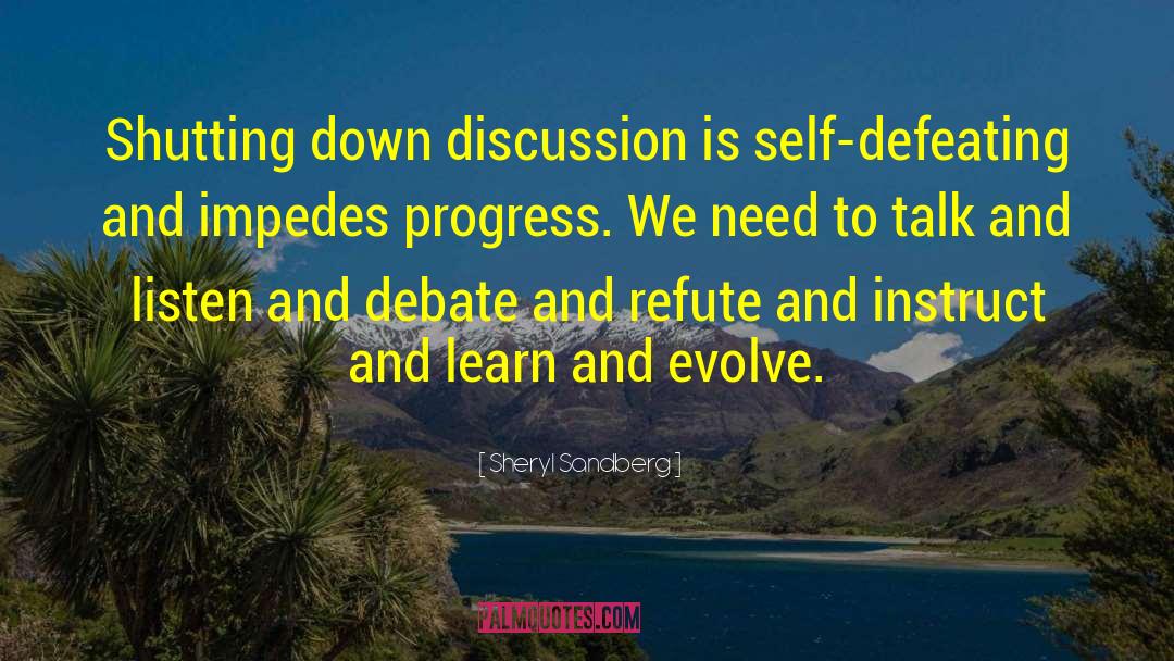 Inevitable Progress quotes by Sheryl Sandberg