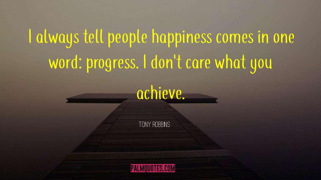 Inevitable Progress quotes by Tony Robbins