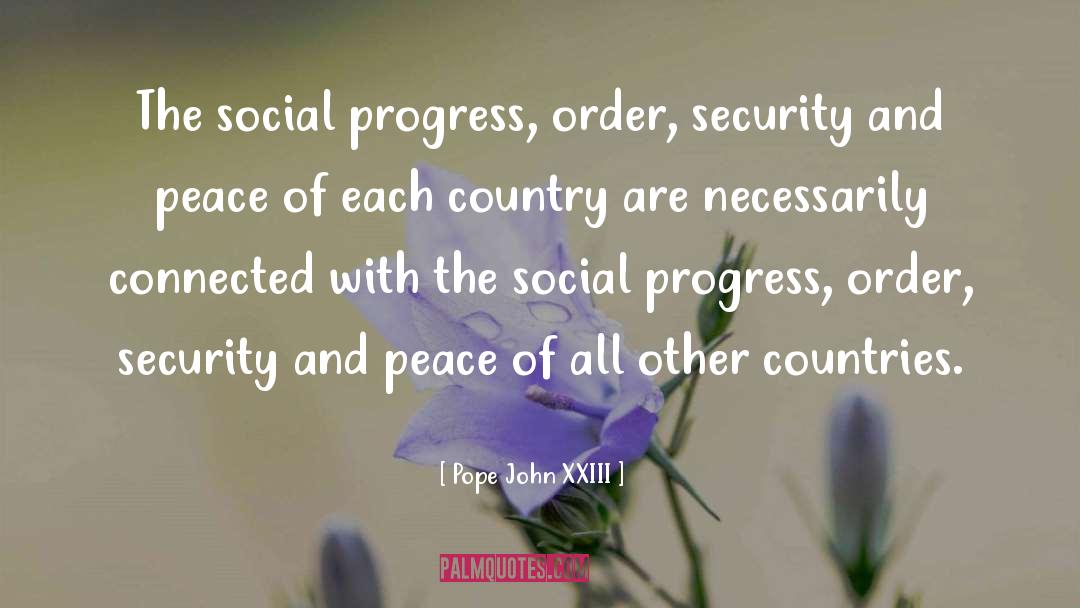 Inevitable Progress quotes by Pope John XXIII