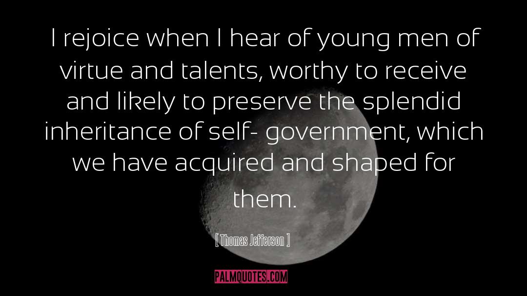 Inexperience quotes by Thomas Jefferson