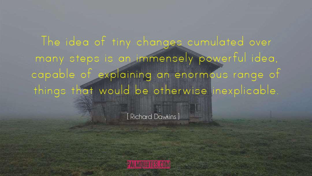 Inexplicable quotes by Richard Dawkins