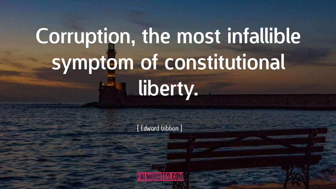 Infallible quotes by Edward Gibbon
