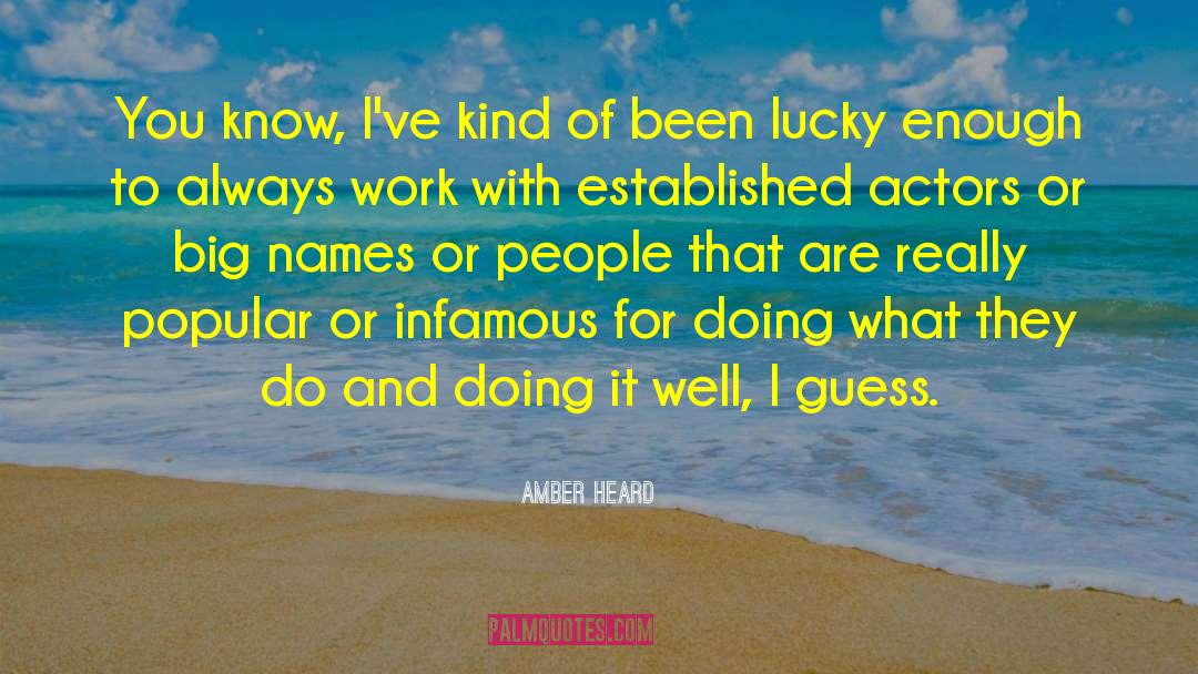 Infamous quotes by Amber Heard