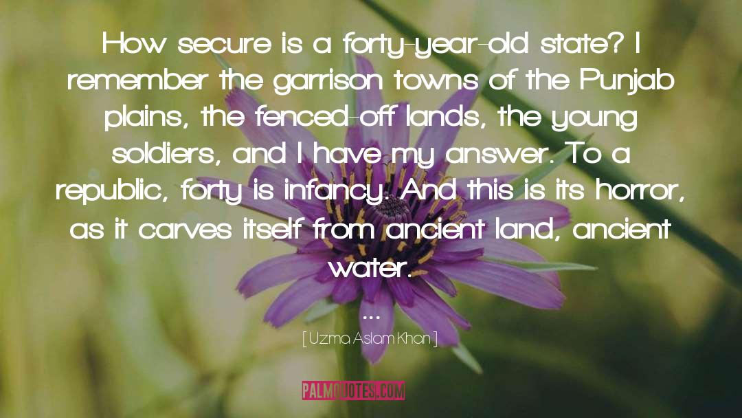 Infancy quotes by Uzma Aslam Khan