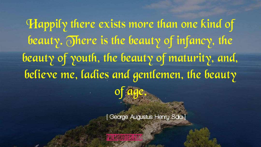 Infancy quotes by George Augustus Henry Sala