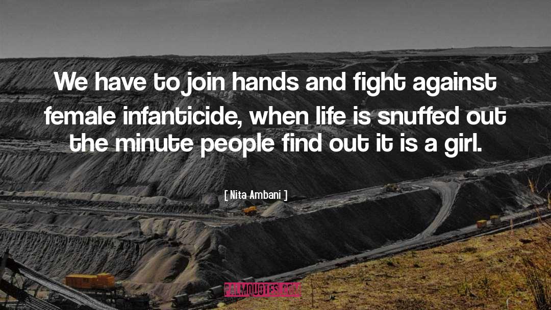 Infanticide quotes by Nita Ambani