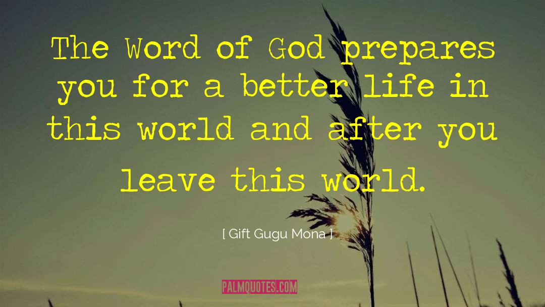 Infantile God quotes by Gift Gugu Mona