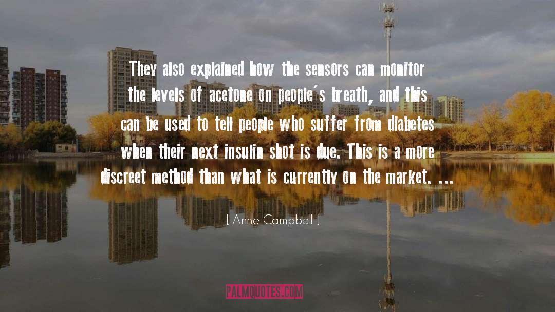Infectious Diabetes quotes by Anne Campbell