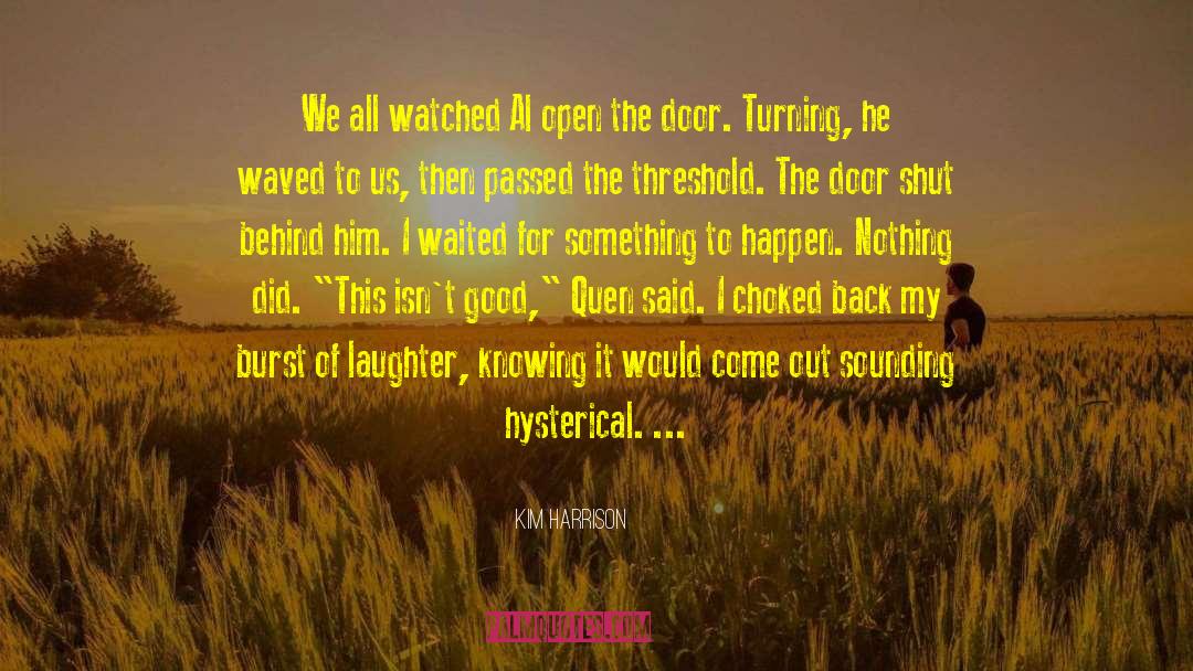 Infectious Laughter quotes by Kim Harrison