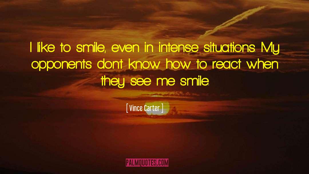 Infectious Smile quotes by Vince Carter