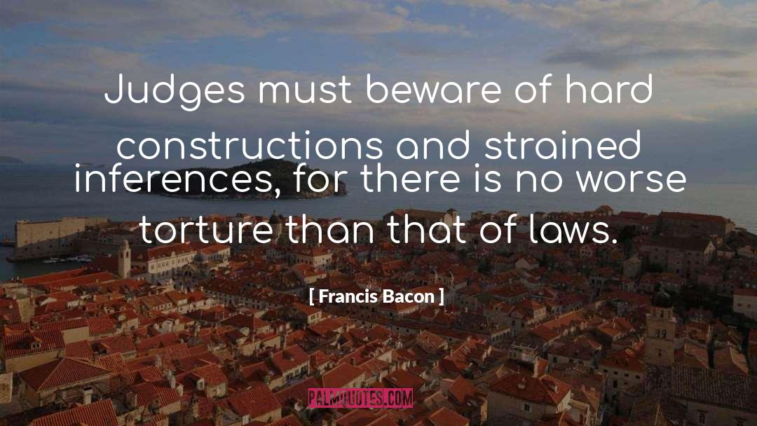 Inference quotes by Francis Bacon