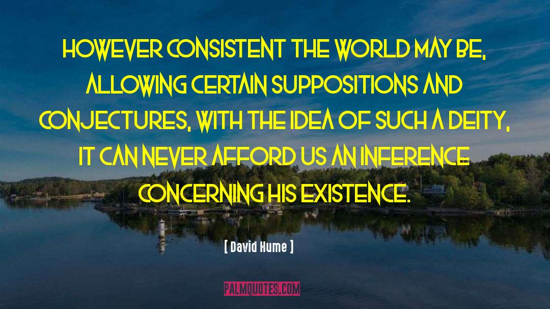 Inference quotes by David Hume