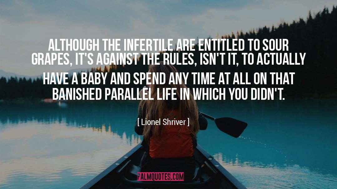 Infertile quotes by Lionel Shriver