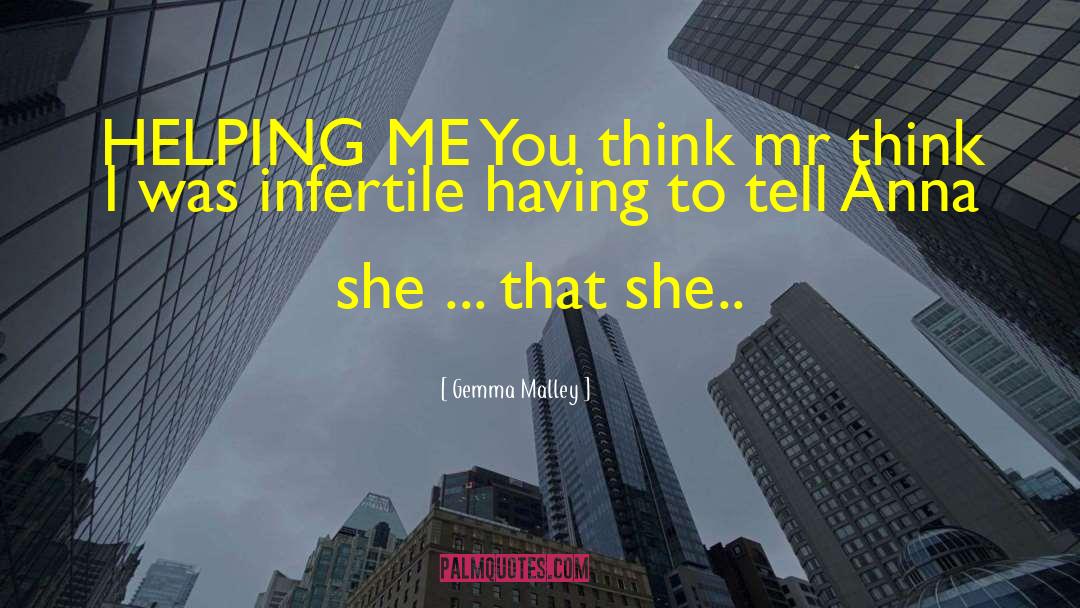 Infertile quotes by Gemma Malley