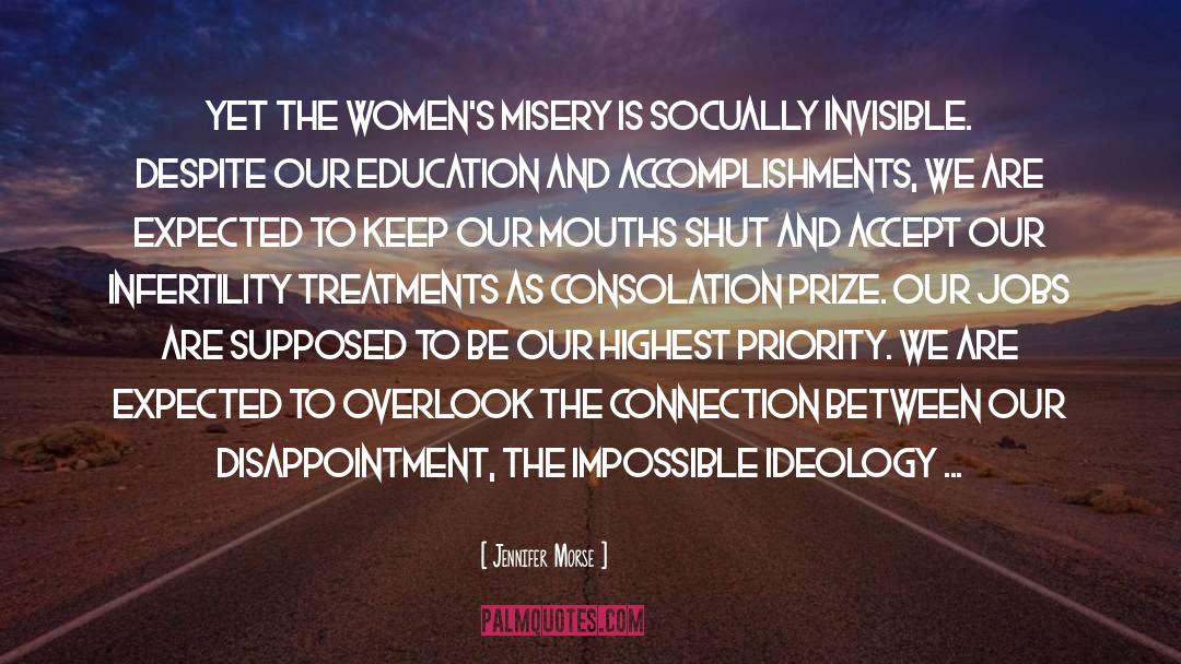 Infertility quotes by Jennifer Morse