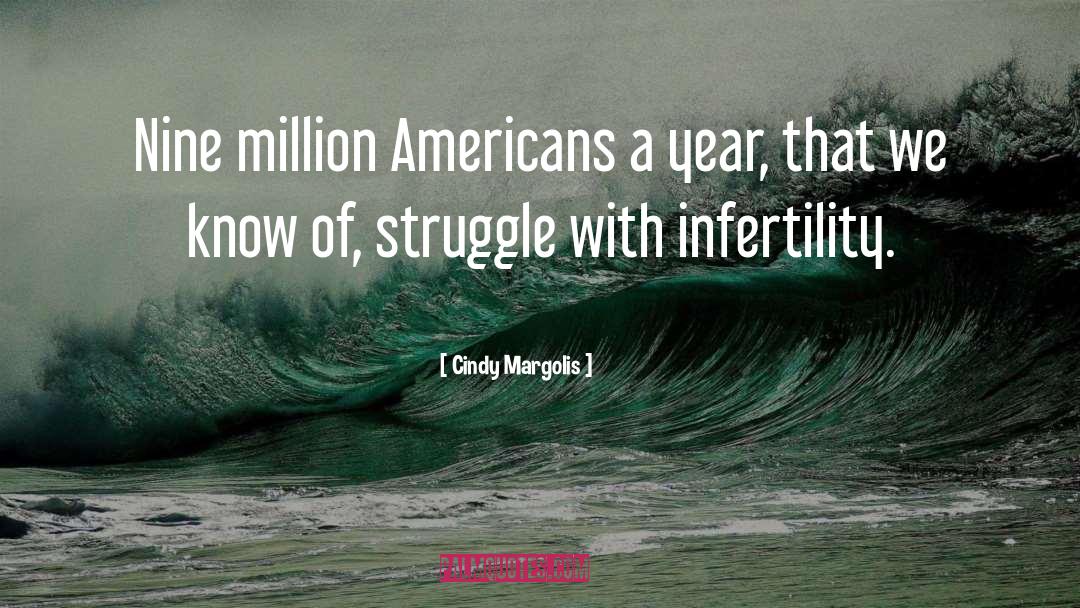 Infertility quotes by Cindy Margolis