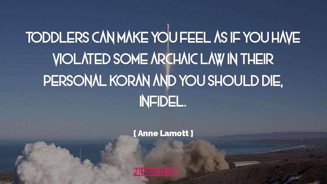Infidel quotes by Anne Lamott