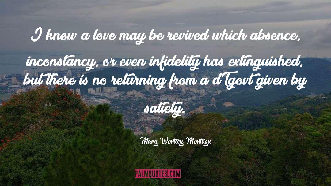 Infidelity quotes by Mary Wortley Montagu