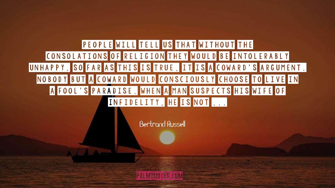Infidelity quotes by Bertrand Russell