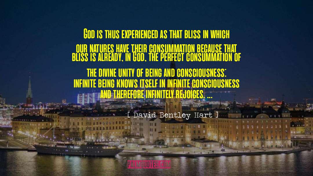 Infinite Consciousness quotes by David Bentley Hart