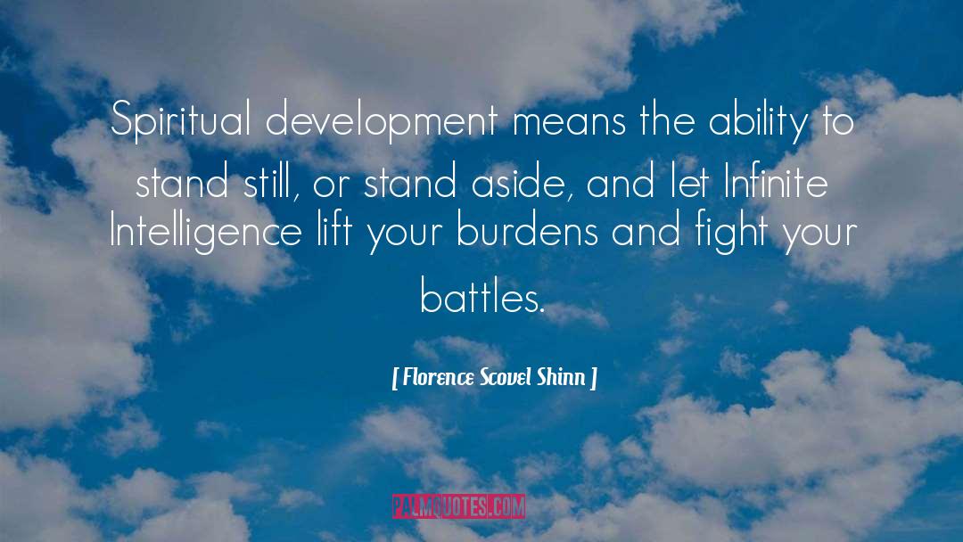 Infinite Intelligence quotes by Florence Scovel Shinn