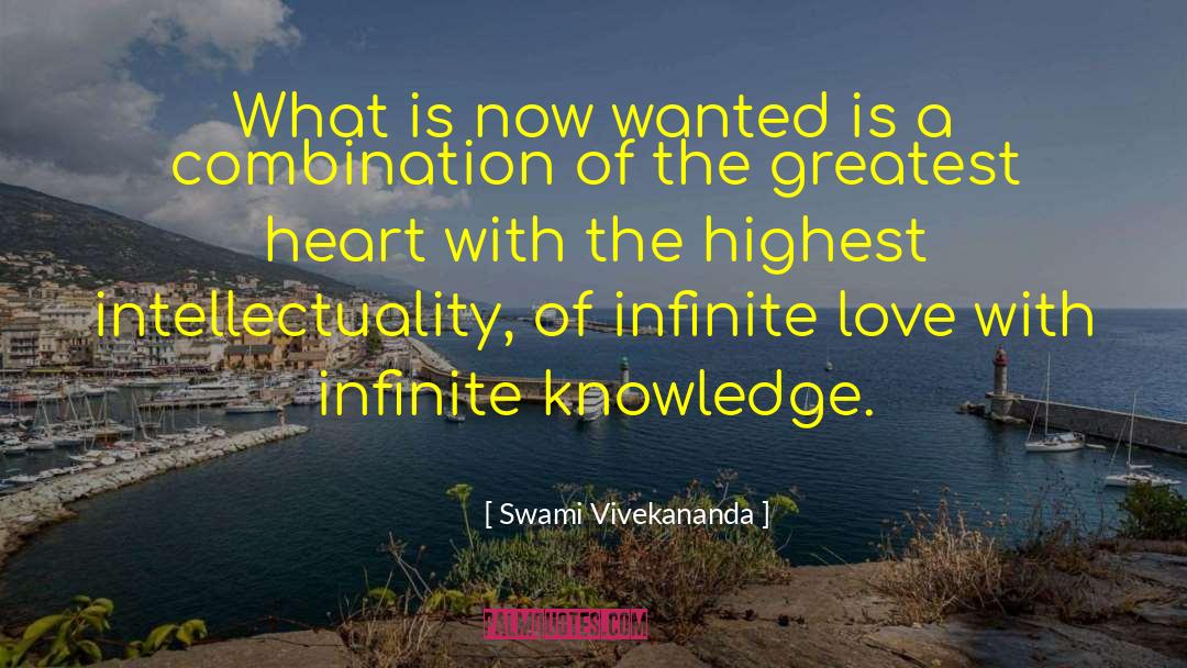 Infinite Knowledge quotes by Swami Vivekananda