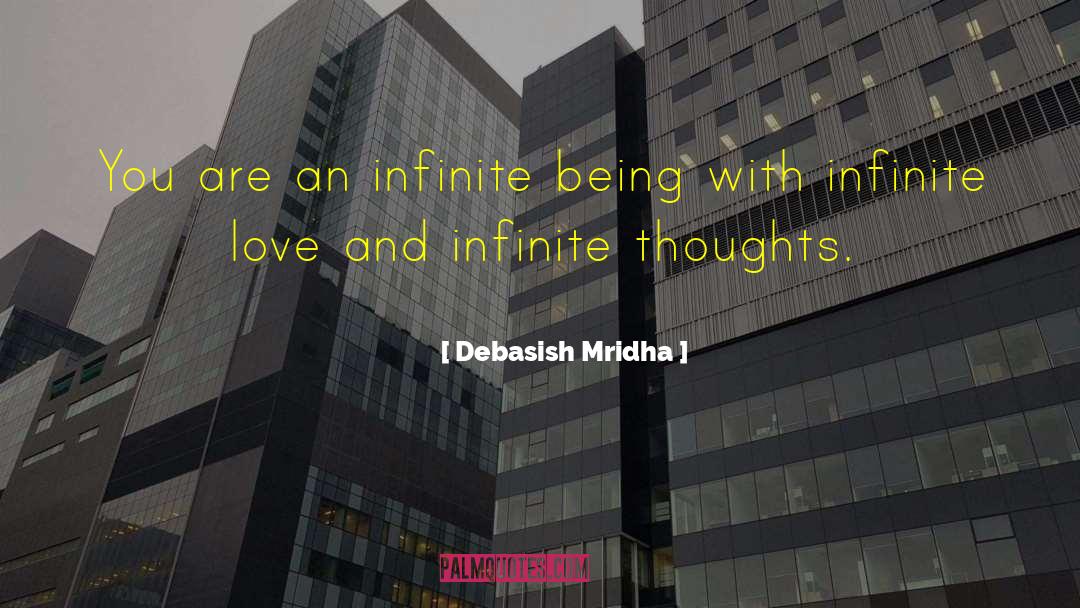 Infinite Love quotes by Debasish Mridha