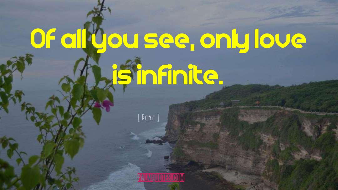 Infinite Love quotes by Rumi