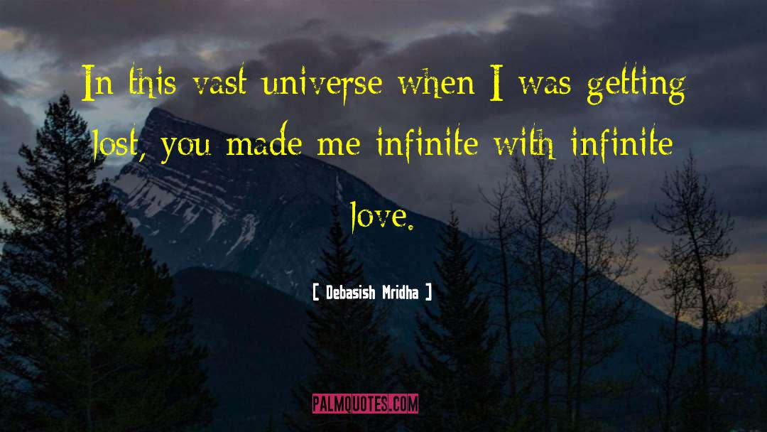 Infinite Love quotes by Debasish Mridha