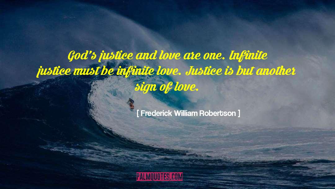 Infinite Love quotes by Frederick William Robertson