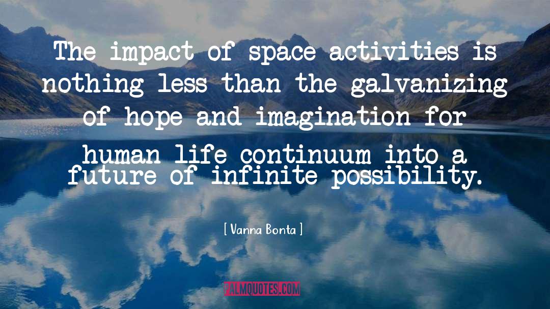 Infinite Possibilities quotes by Vanna Bonta