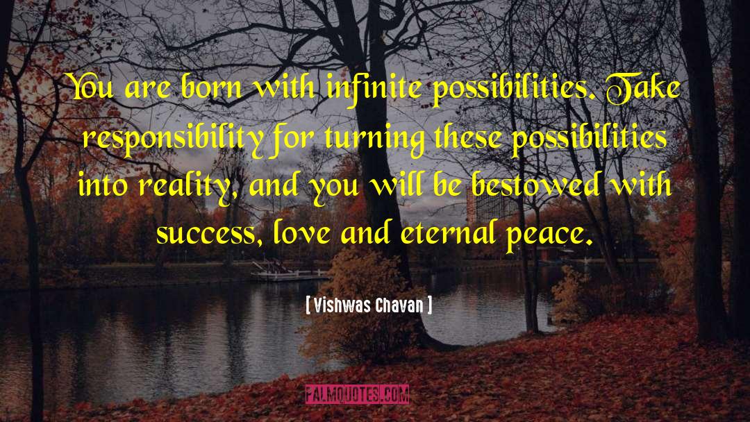 Infinite Possibilities quotes by Vishwas Chavan