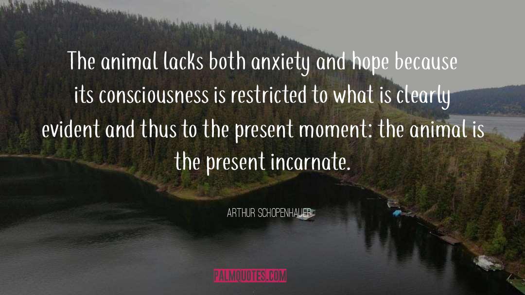 Infinite Present Moment quotes by Arthur Schopenhauer