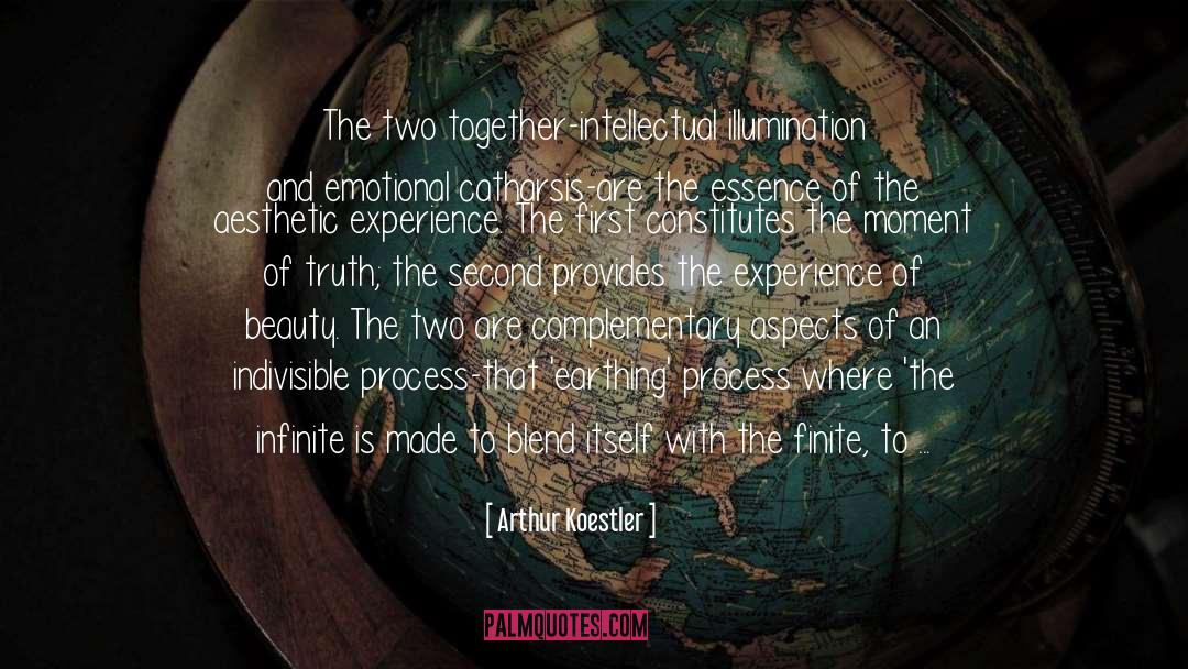 Infinite quotes by Arthur Koestler