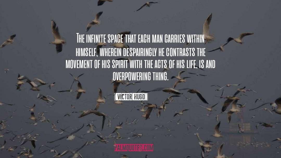 Infinite Space quotes by Victor Hugo