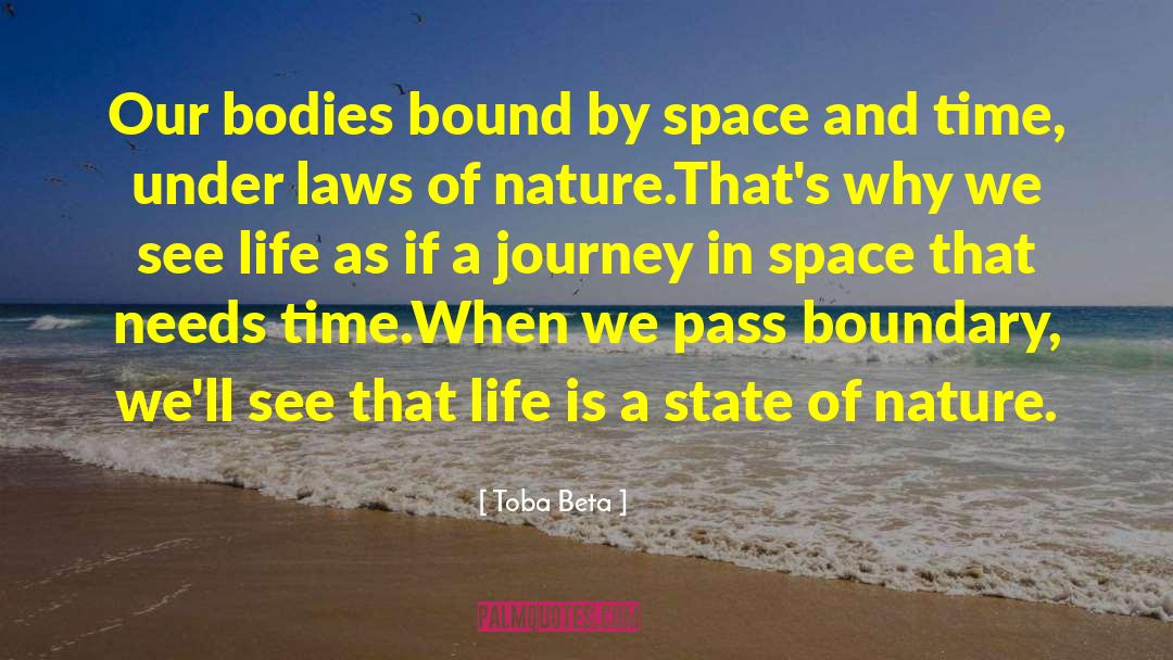 Infinite Space quotes by Toba Beta